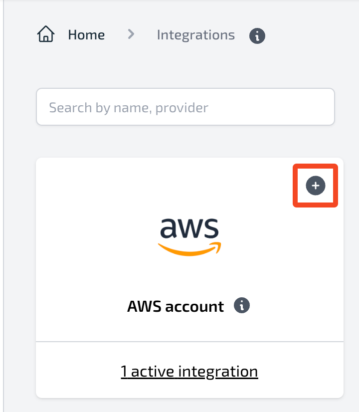 Add AWS Account