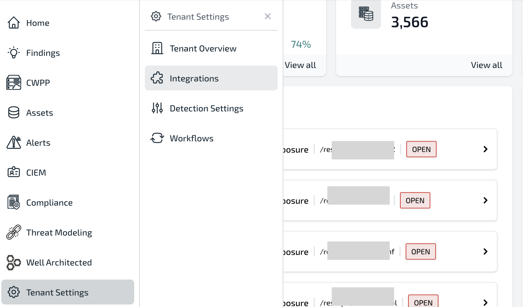 Tenant Settings