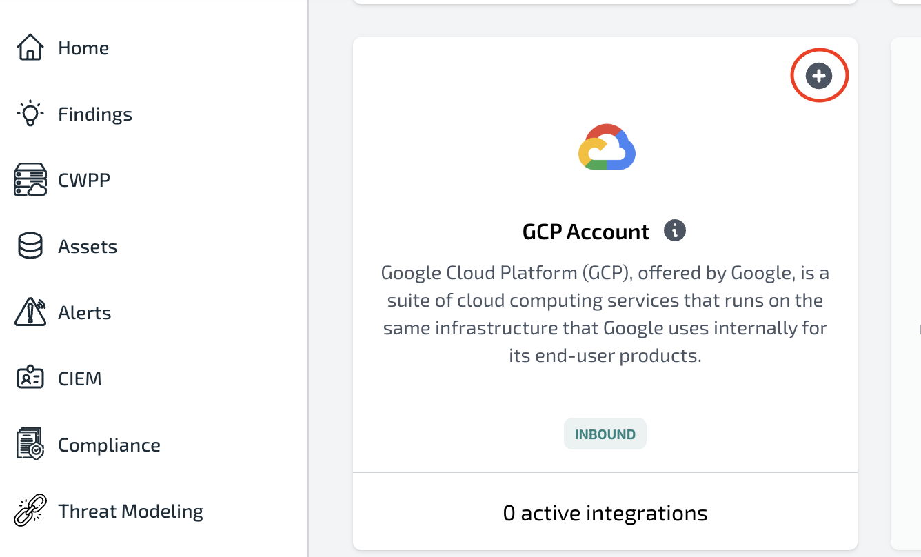 Inbound GCP