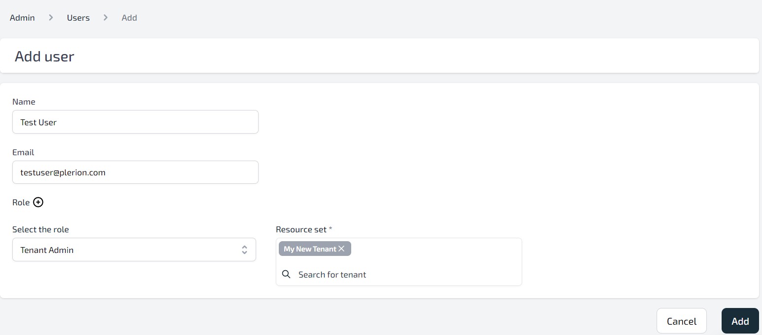 Add User Roles