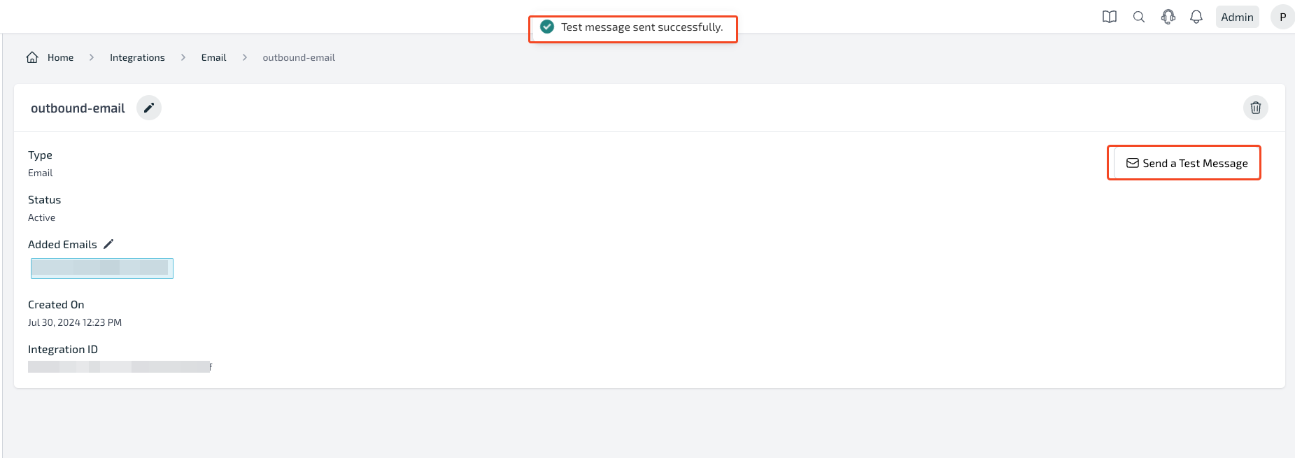 Test Email