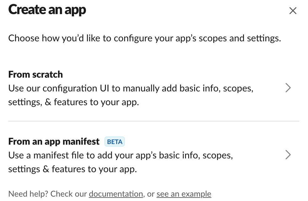 New App