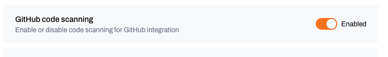 Integration status