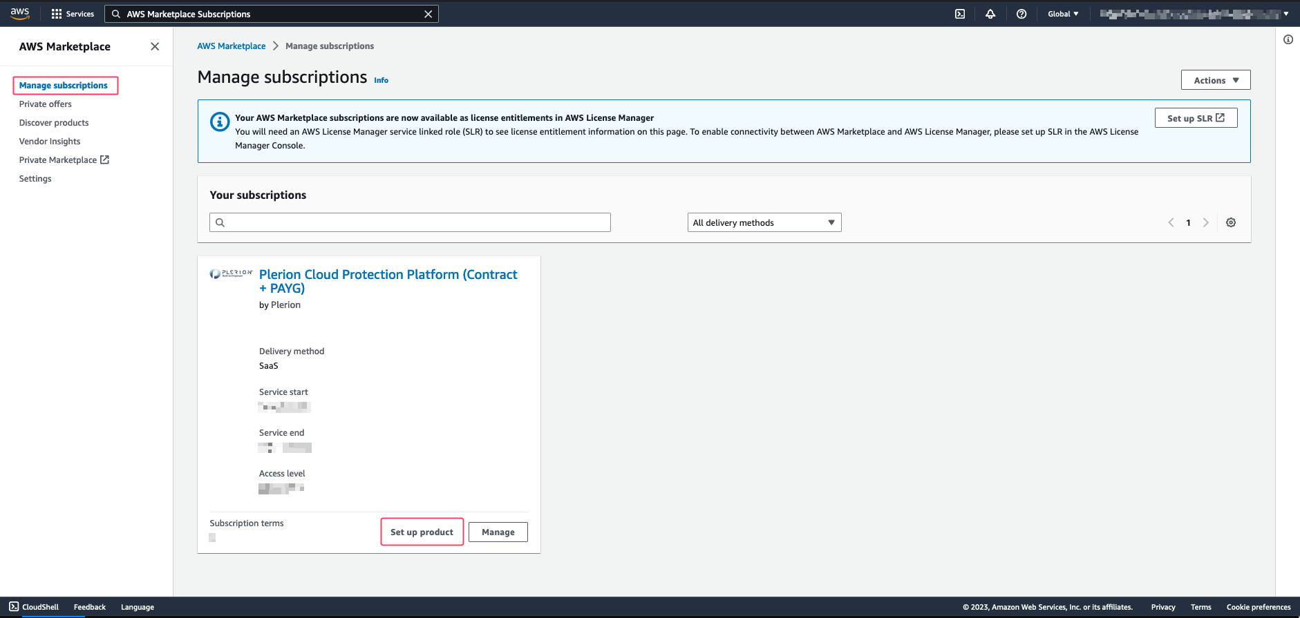 Manage Subscriptions