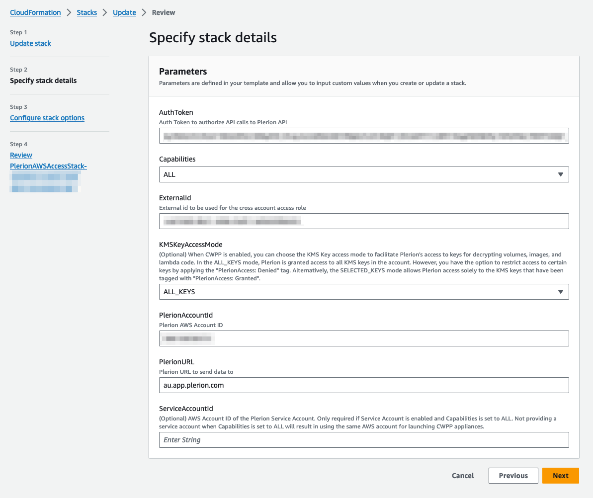 Copy over AuthToken