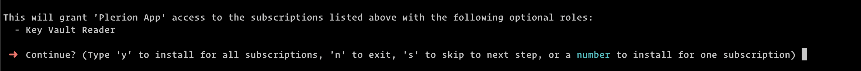 CLI Output